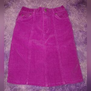 The Children's Place Magenta Corduroy Skirt
